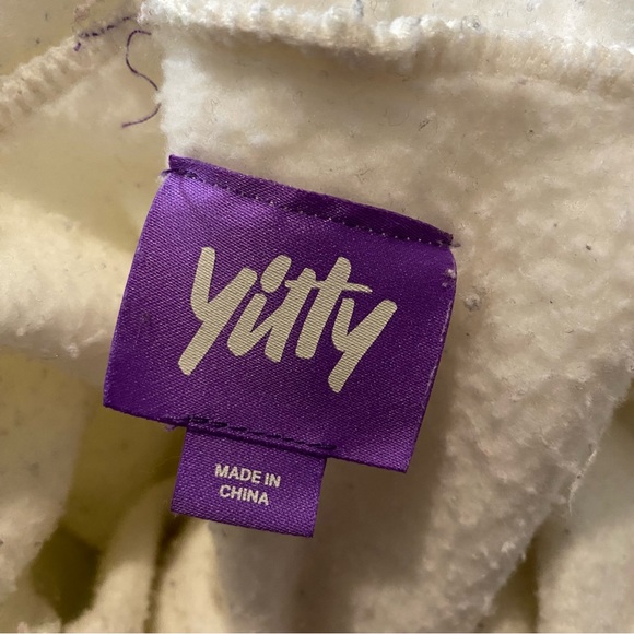 Yitty Fabletics Major Label EP Pullover Hoodie | Women’s | Ivory | Size 1X - Picture 4 of 6
